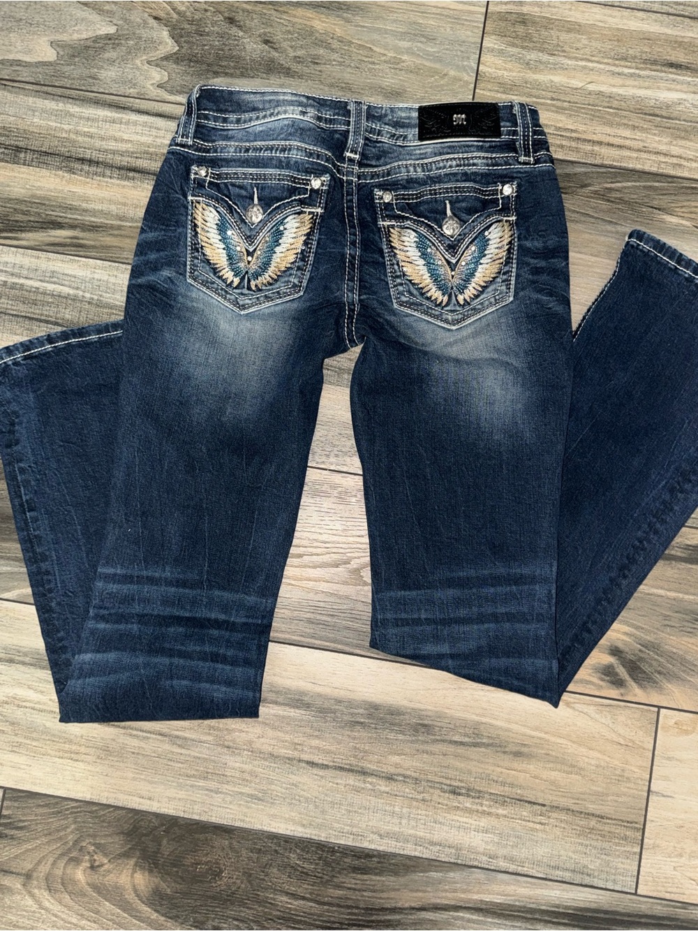MissMe jeans 27x31 Women’s beautiful Bling